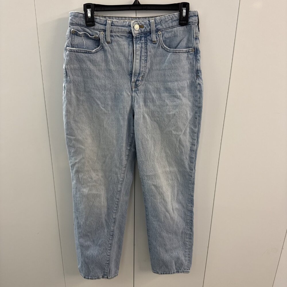 Madewell Women's Size‎ 27 The Curvy Perfect Vintage Jean High Rise Tapered